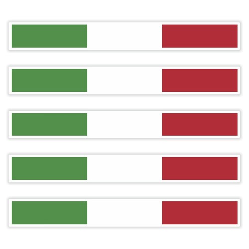 Italien aufkleber auto - italien, fahne