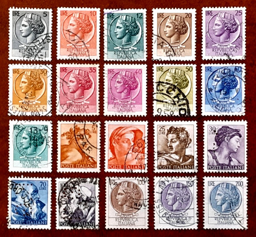 Briefmarken sammlung italien - briefmarken,