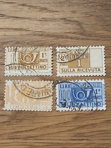 Italienische paketpostmarken - italienische,