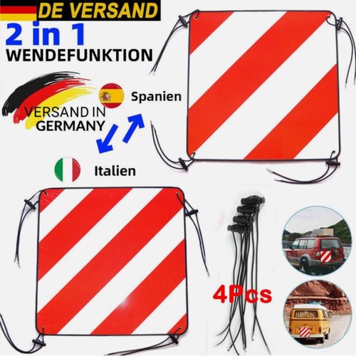 Pvc warnschild 50x50cm - warnschild, –