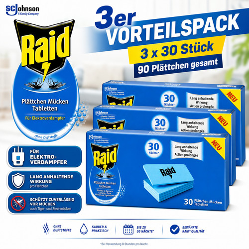 Raid mückenplättchen - raid,