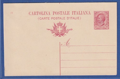 Italien 1908 postkarte - italien,
