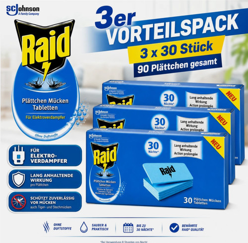 Raid mückenplättchen - raid,