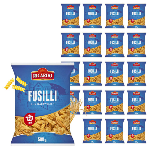 Ricardo pasta fusilli pack - pasta,