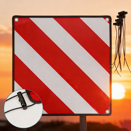 Alu warnschild 50x50cm - alu,