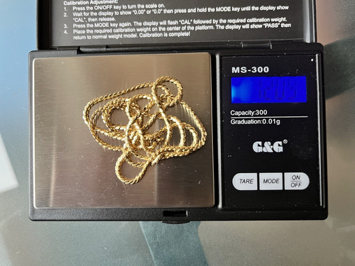 Goldkette aus italien - aus,